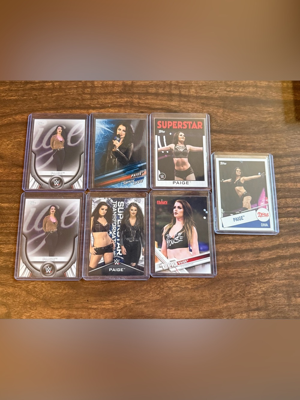 Paige Card Lot (7 cards)